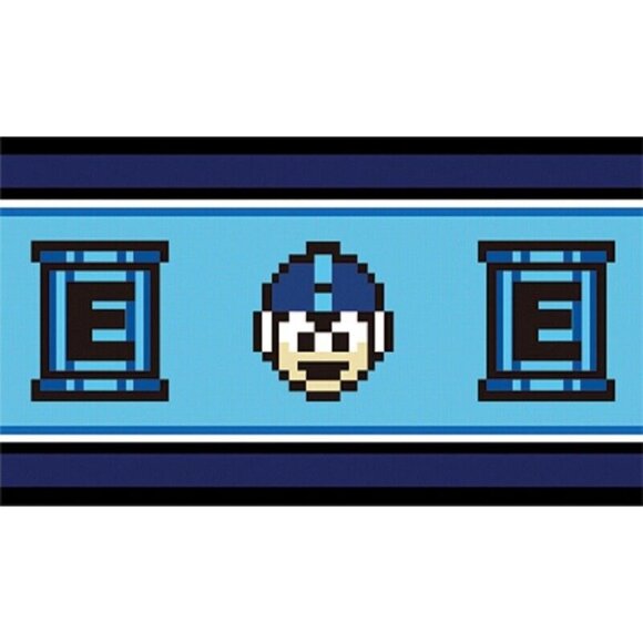 New RARE Mega Man Bath Beach Pool Gift Towel Capcom Video Game Nintendo NES X 3 - Picture 1 of 2